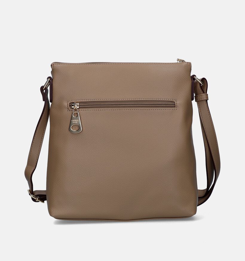 Laurent David Nos 005 Taupe Crossbody Tas voor dames (337076)