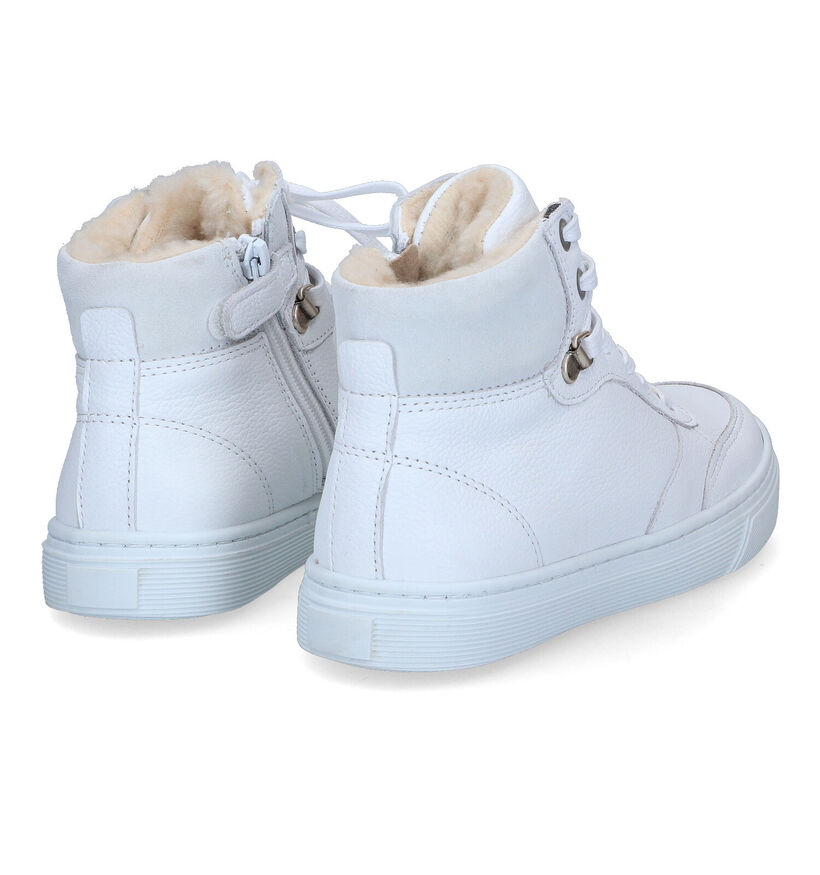 Bullboxer Witte Sneakers in leer (325134)