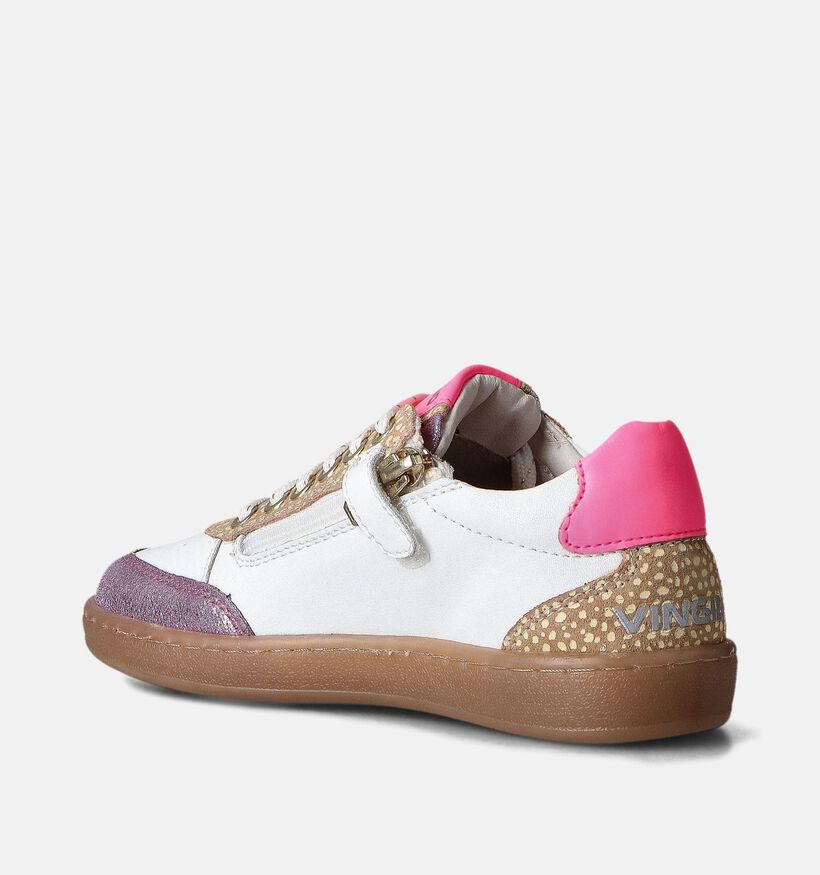 Vingino Witte Sneakers voor meisjes (357504) - geschikt voor steunzolen