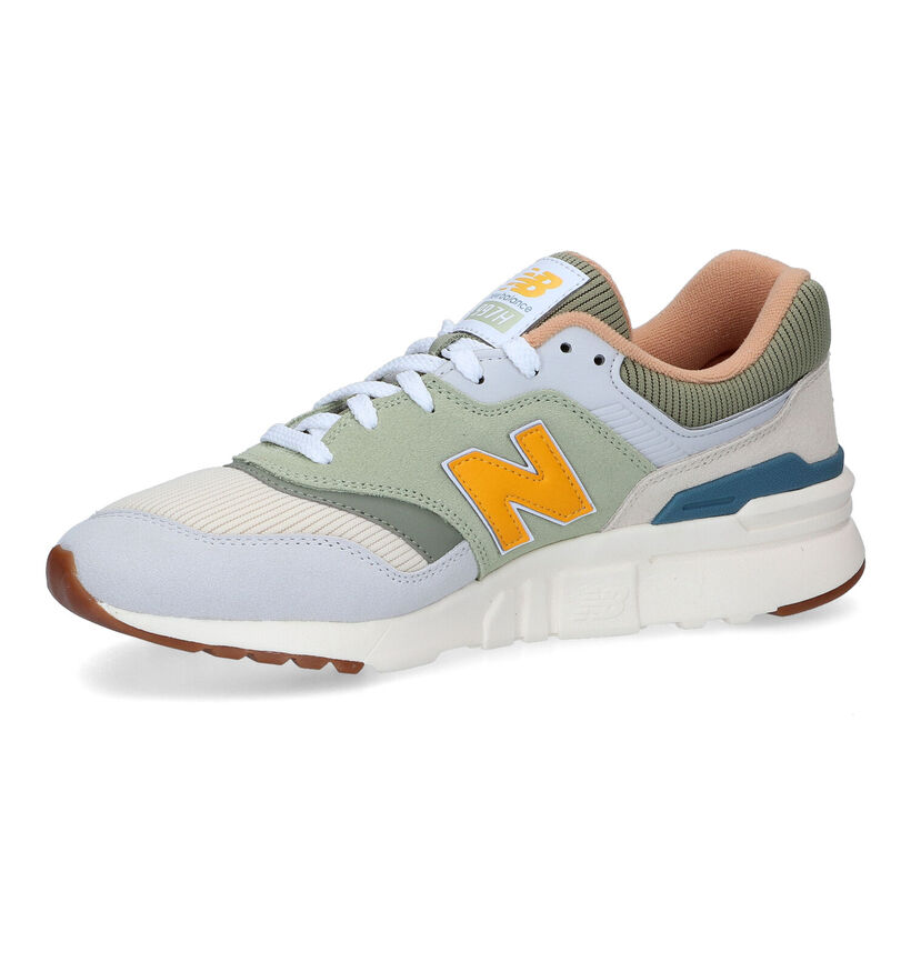 New Balance CM997 Blauwe Sneakers in nubuck (301747)