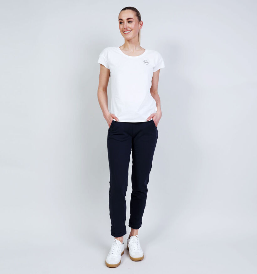 Elbsand Ragne Witte T-shirt voor dames (374222)