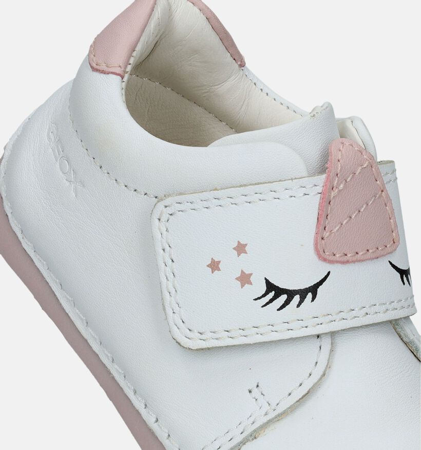 Geox Tutim Witte Babyschoentjes met unicorn voor meisjes (335798)
