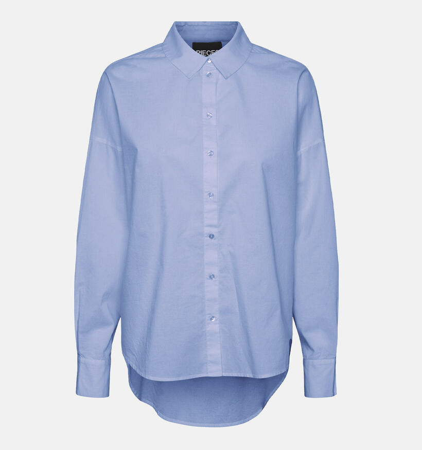 Pieces Tanne Blauw Hemd voor dames (335634)