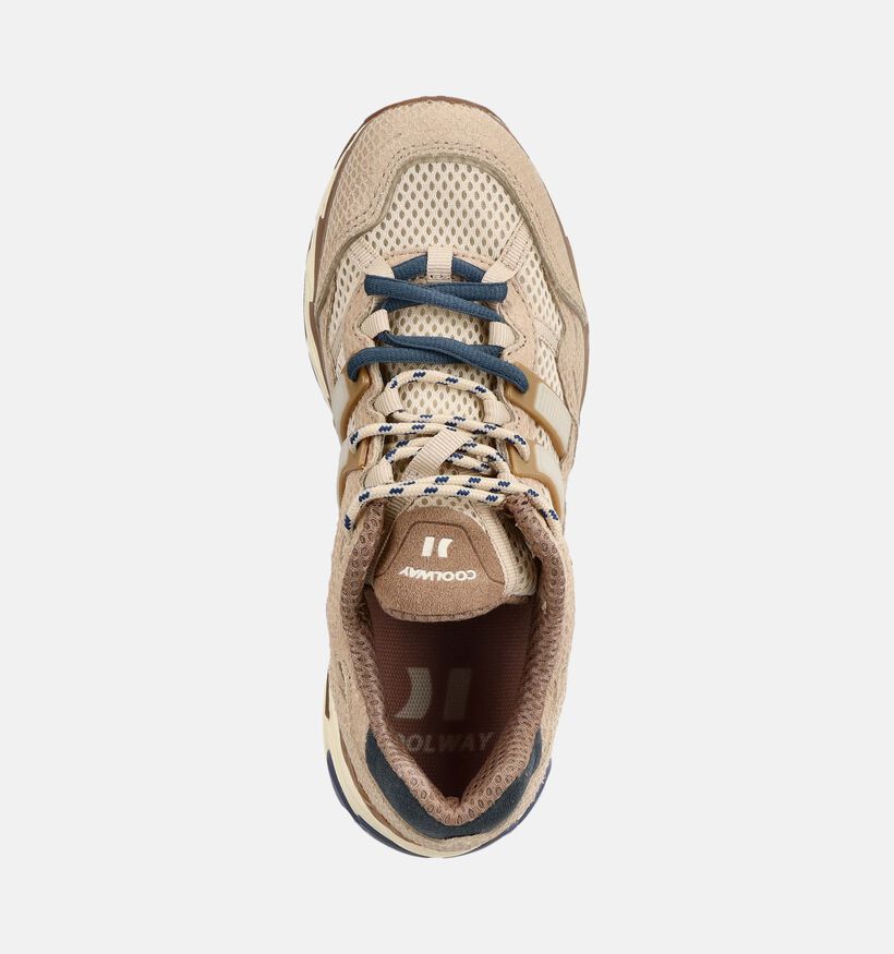 Coolway 2003 Baskets en Beige pour femmes (379811) - pour semelles orthop&eacute;diques