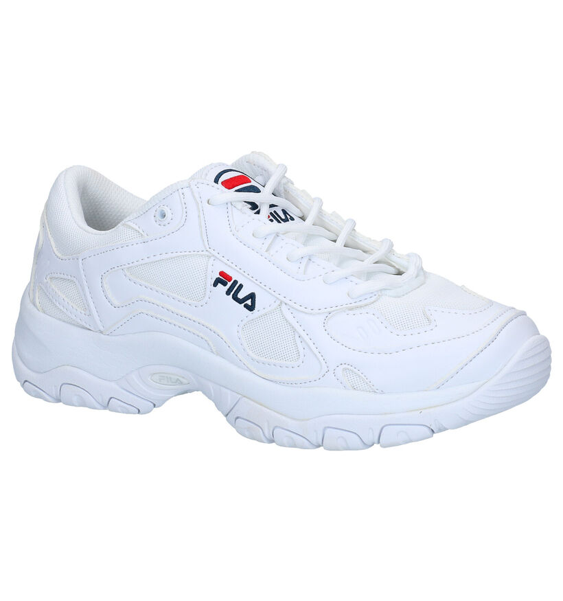 Fila Select Low Baskets en Blanc en simili cuir (275055)