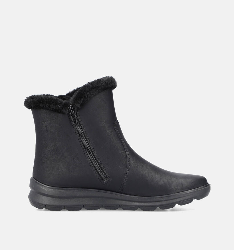 Rieker Bottines à talons en Noir pour femmes (347422) - pour semelles orthopédiques