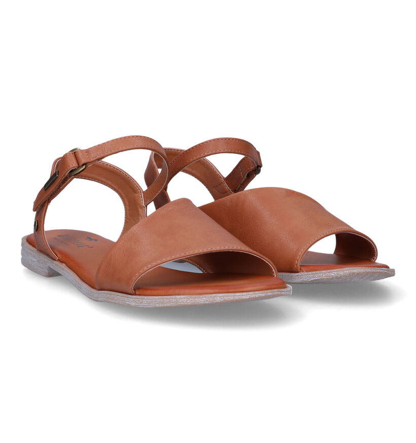 Mustang Cognac Sandalen voor dames (323331)