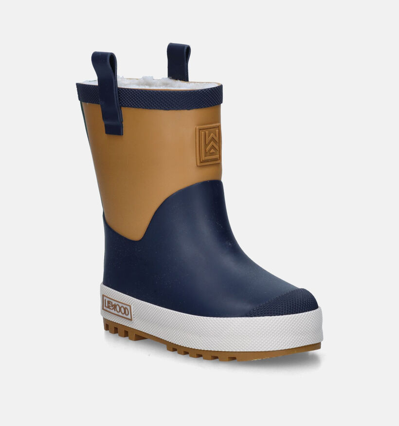 LIEWOOD Sasha Thermo Bottes de pluie en Bleu pour filles, garçons (345303) - pour semelles orthopédiques