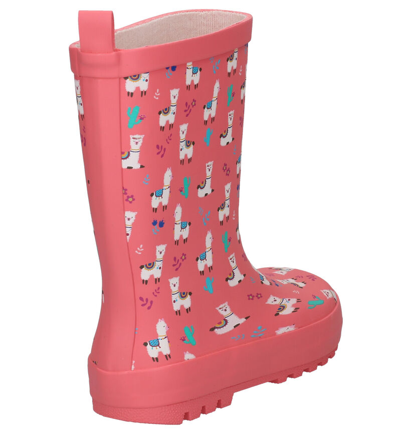 Dazzle Alpaca Bottes de pluie en Rose pour filles (283828) - pour semelles orthopédiques