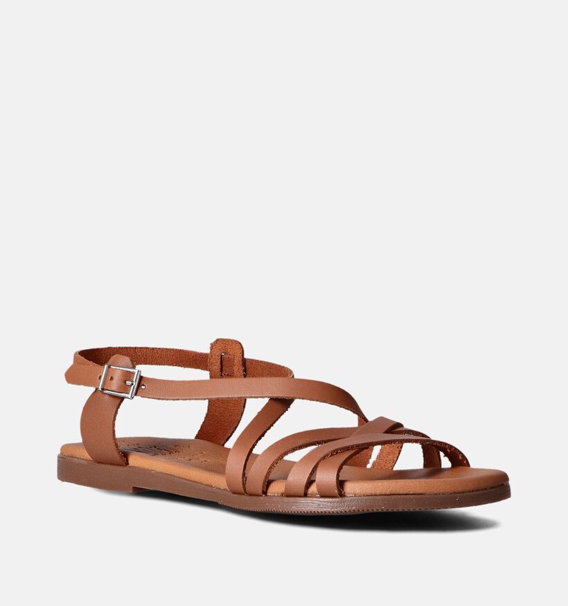 Oh My Sandals Cognac Sandalen voor dames (356203)