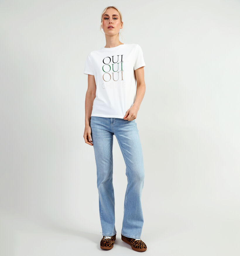 comma T-shirt en Blanc pour femmes (345681)