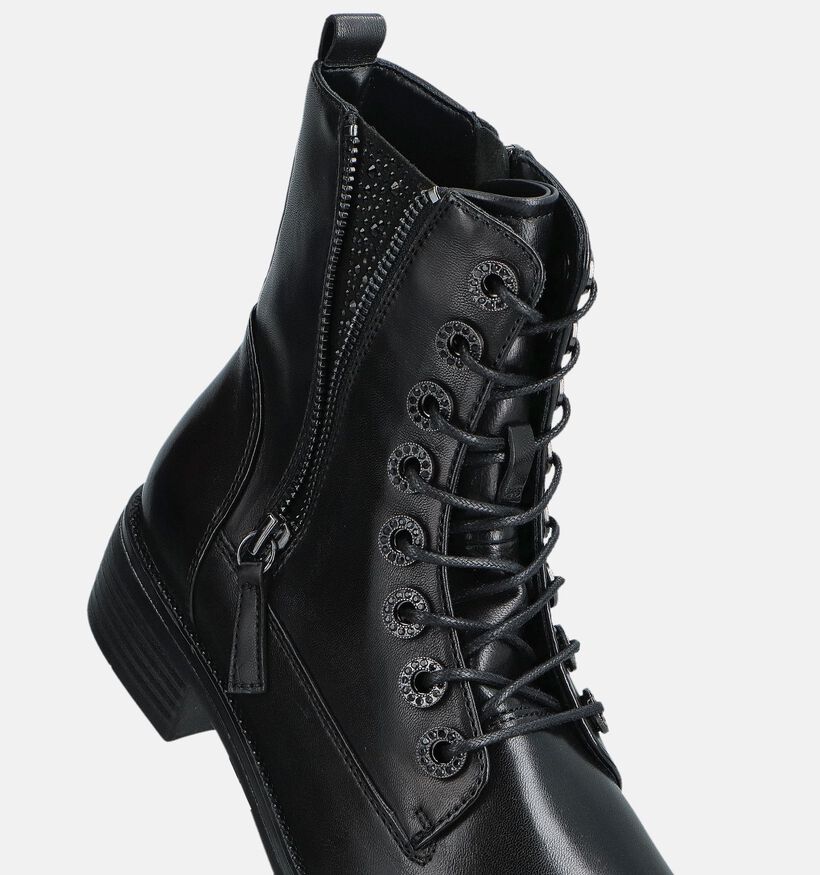 Regarde le Ciel Roxana Zwarte Veterboots voor dames (365544)