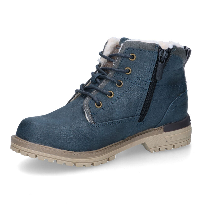 Mustang Cognac Boots voor jongens (313980)