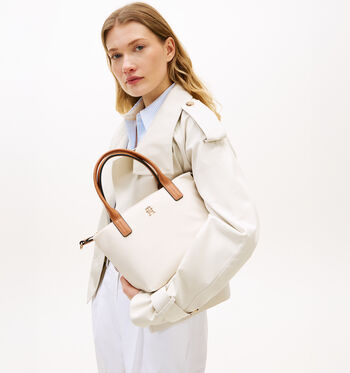 Tommy Hilfiger Handtassen Beige/Blauw/Rood