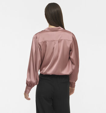 Vila Blouses Bruin/Roze