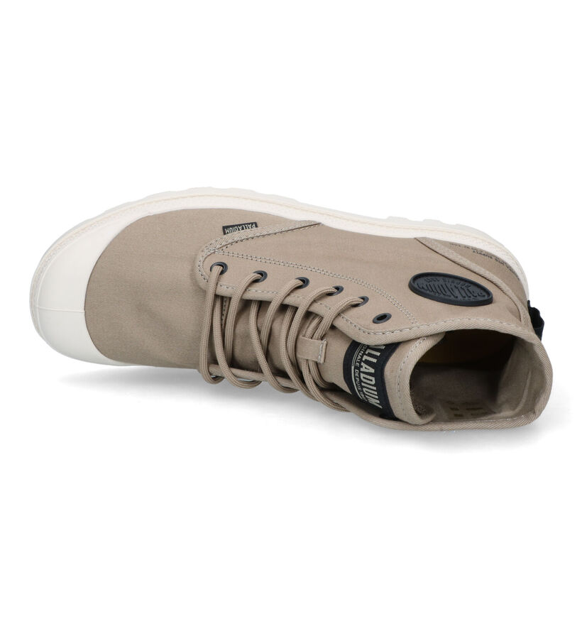 Palladium Pampa Hi Bottines en Beige pour hommes (336494) - pour semelles orthopédiques