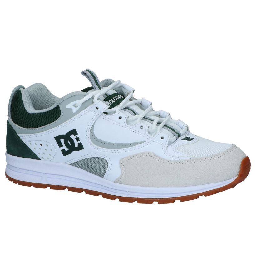 Witte Lage Skateschoenen DC Shoes Kalis Lite SE in daim (240920)