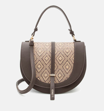 L.Credi Crossbody tassen Bruin
