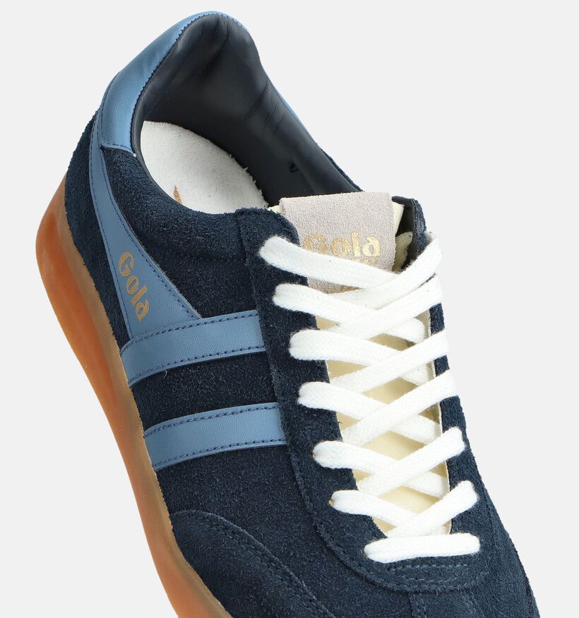 Gola Cyclone Donkerblauwe Sneakers voor heren (360734) - geschikt voor steunzolen