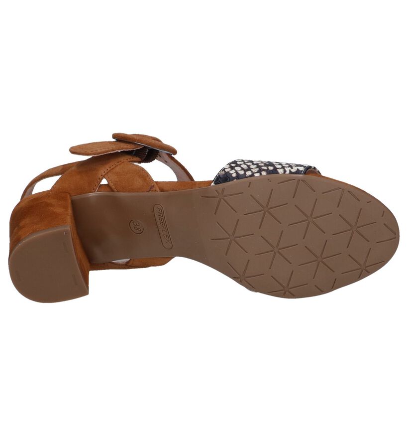 Cognac Sandalen Gosh in nubuck (245702)