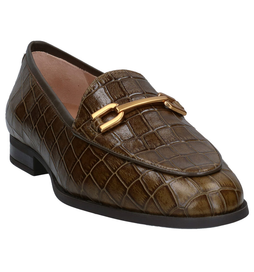 Unisa Daimiel Mocassins en Brun en cuir (283297)