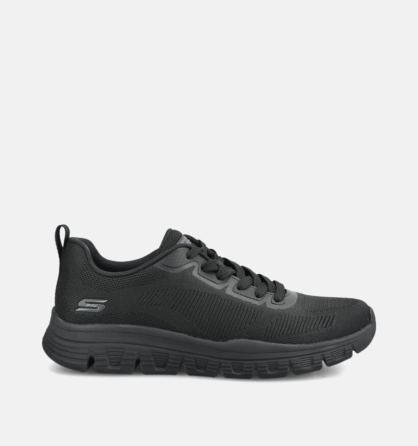 Skechers Bobs B Lite Baskets en Noir pour hommes (375656)