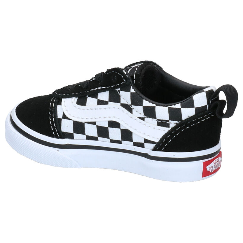 Vans Ward Slip On Baskets en Noir pour garçons (303076)