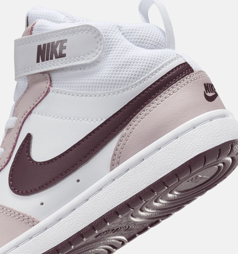 Nike Court Borough Mid 2 Witte Sneakers voor meisjes (344720)