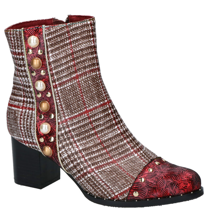 Laura Vita Emcilieo Bottillons Multicolore en nubuck (261493)