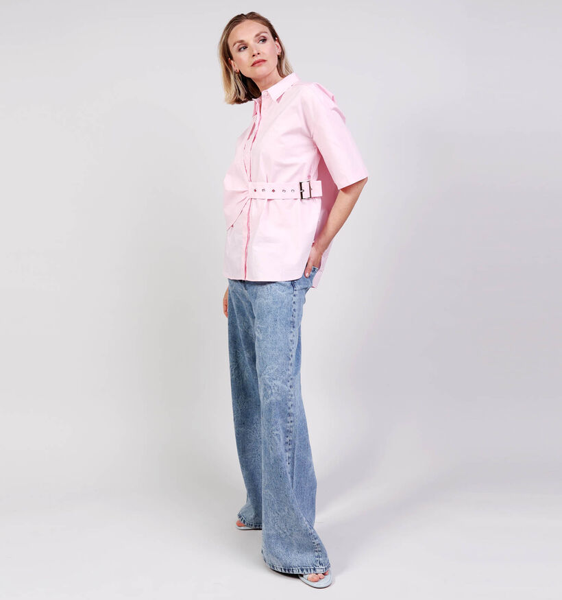 Sisters Point Etapa Chemise en Rose pour femmes (380726)