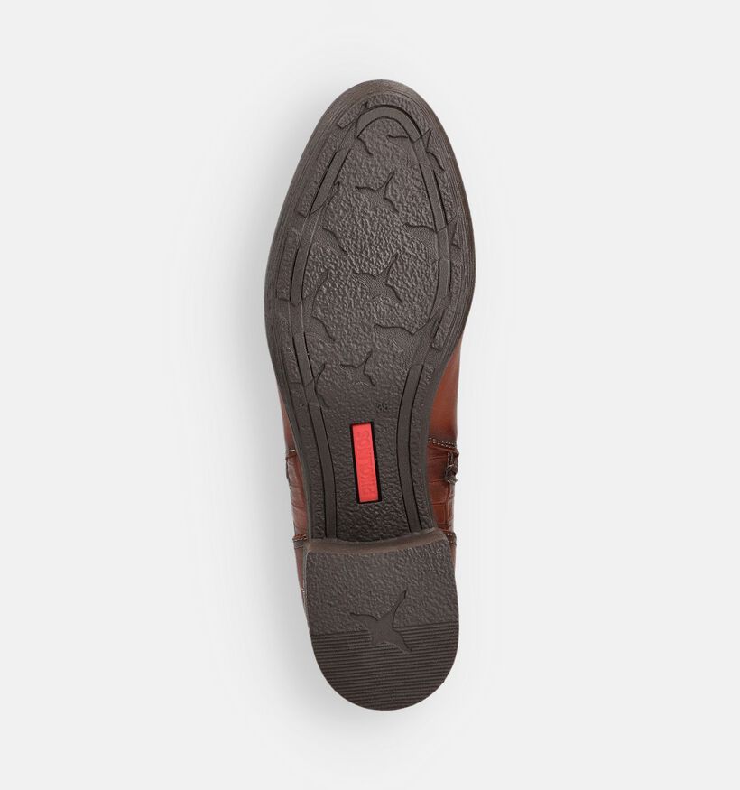 Pikolinos Malaga Bottines à talons en Cognac pour femmes (363865)