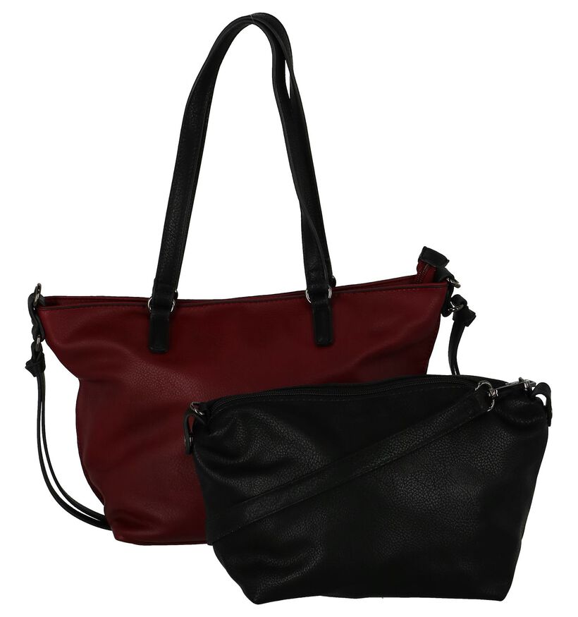 Bordeaux Bag in Bag Schoudertas Emily & Noah in kunstleer (227489)