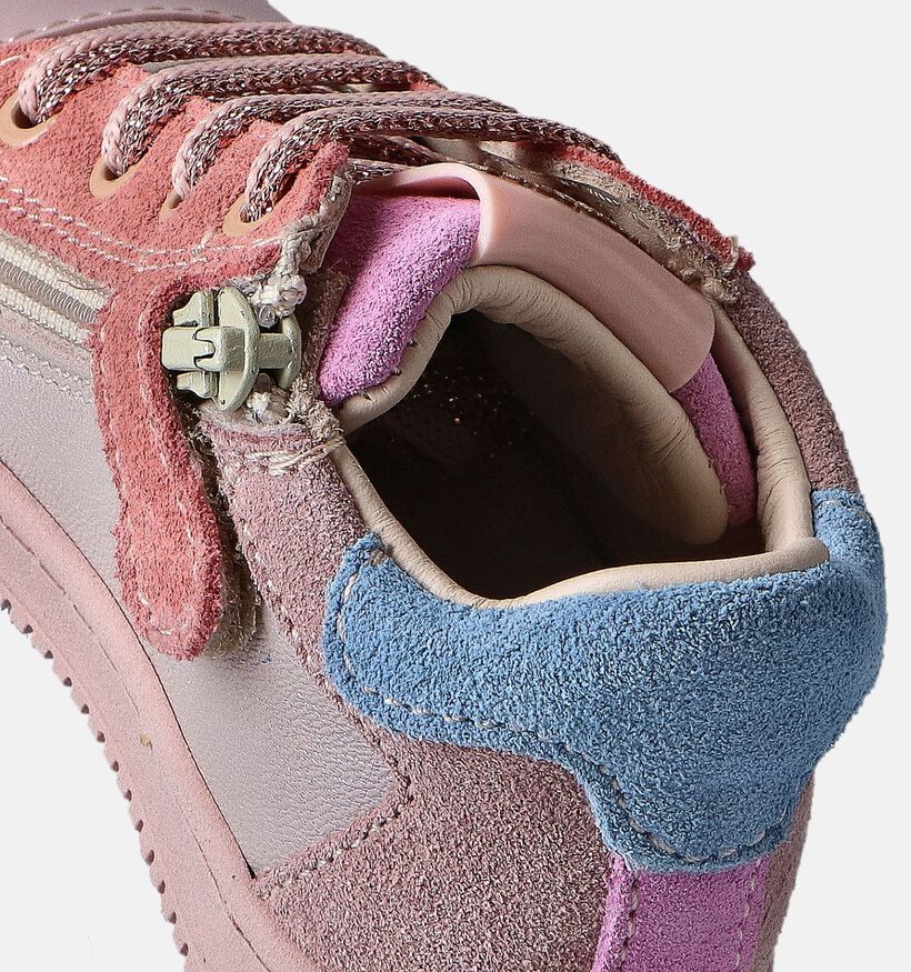 STONES and BONES Naty Chaussures pour bébé en Rose pour filles (352630) - pour semelles orthopédiques