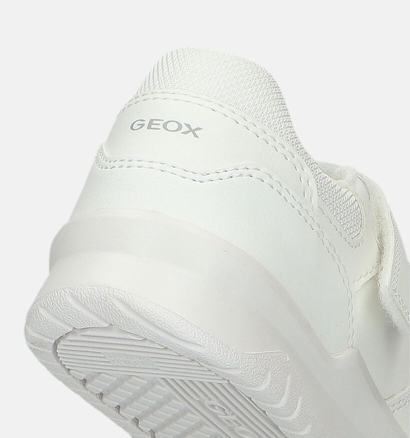 Geox Perth Witte Sneakers voor jongens (329872) - geschikt voor steunzolen