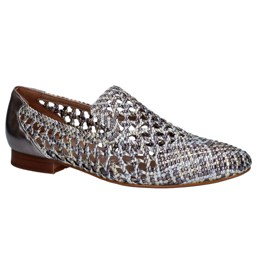 Pedro Miralles Zilveren Loafers in leer (273087)