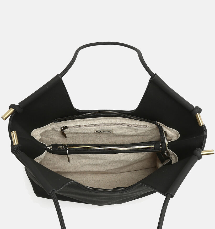 Woomen Muscari Zwarte Schoudertas Woomen Muscari Zwarte Schoudertas voor dames (347736)