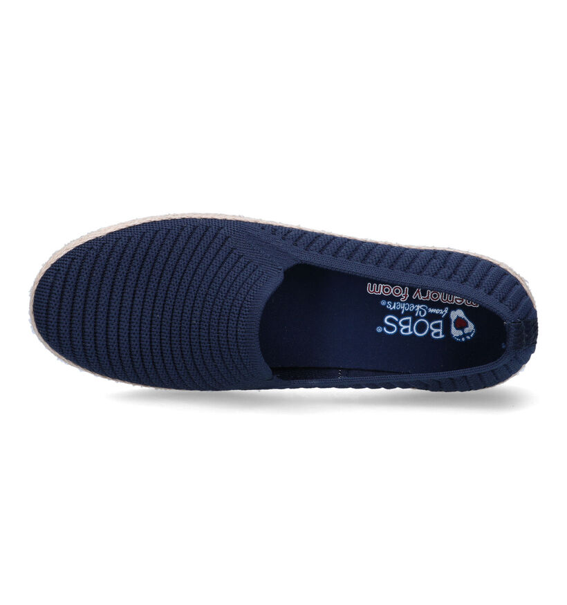 Skechers Bobs Flexpadrille Espadrilles en Bleu en textile (321396)