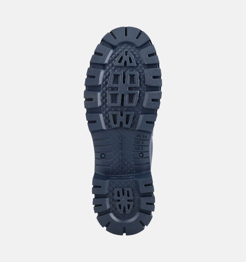 Lemon Jelly Kirby Bottines Chelsea en Bleu fonc&eacute; pour femmes (381093) - pour semelles orthop&eacute;diques