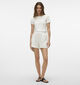 Vero Moda Natali Short en Blanc pour femmes (353176)