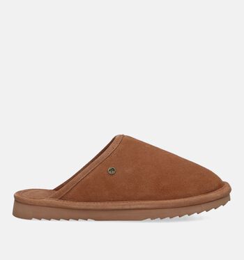 Warmbat Pantoffels Cognac