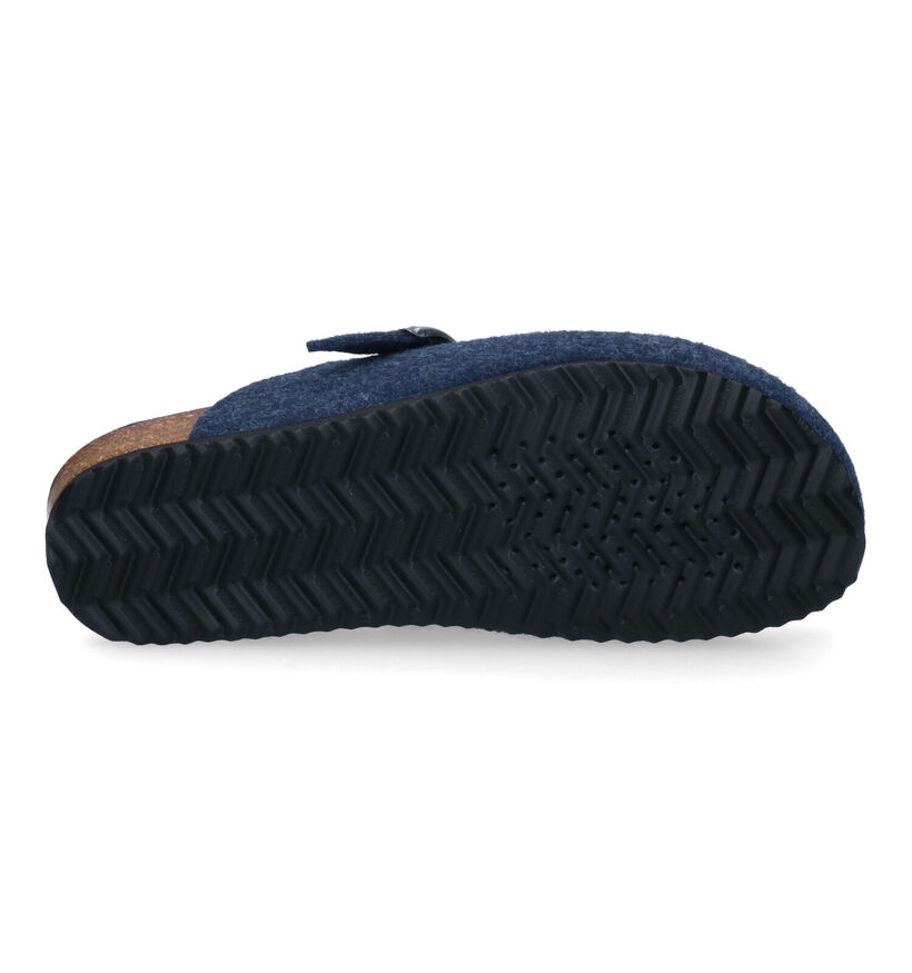 Geox Ghita Pantoufles en Bleu pour hommes (313682)