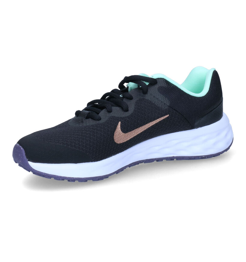 Nike Revolution 6 GS Blauwe Sneakers voor meisjes (308952)