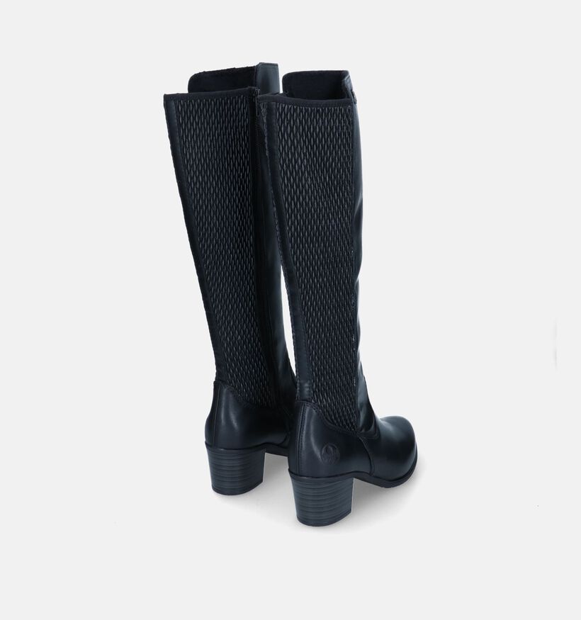 Rieker Bottes hautes en Noir pour femmes (315763)