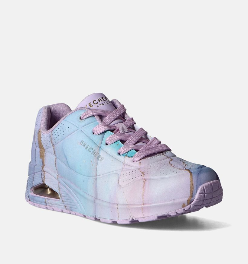 Skechers Uno Lila Sneakers voor dames (351894) - geschikt voor steunzolen