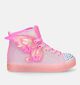 Skechers Twi-Lites 2.0 Twinkle Wishes Music Baskets en Rose pour filles (334318)