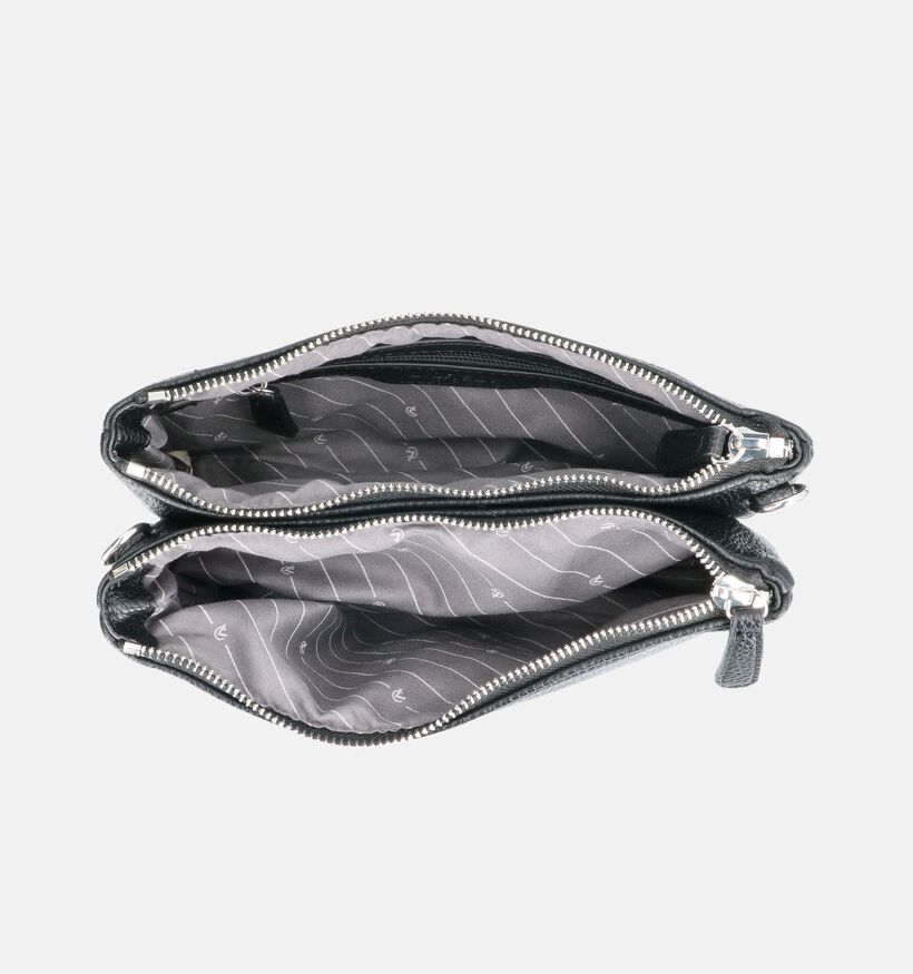 L.Credi Ella Sac port&eacute; crois&eacute; en Noir pour femmes (379580)