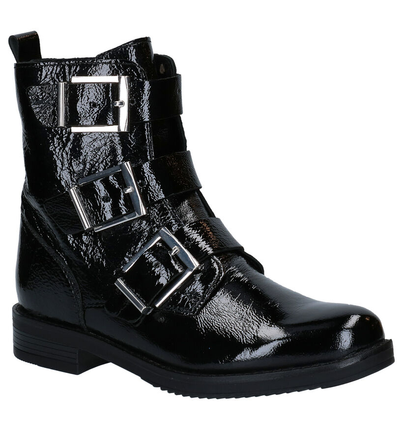 Poelman Conan Zwarte Boots in lak (291393)