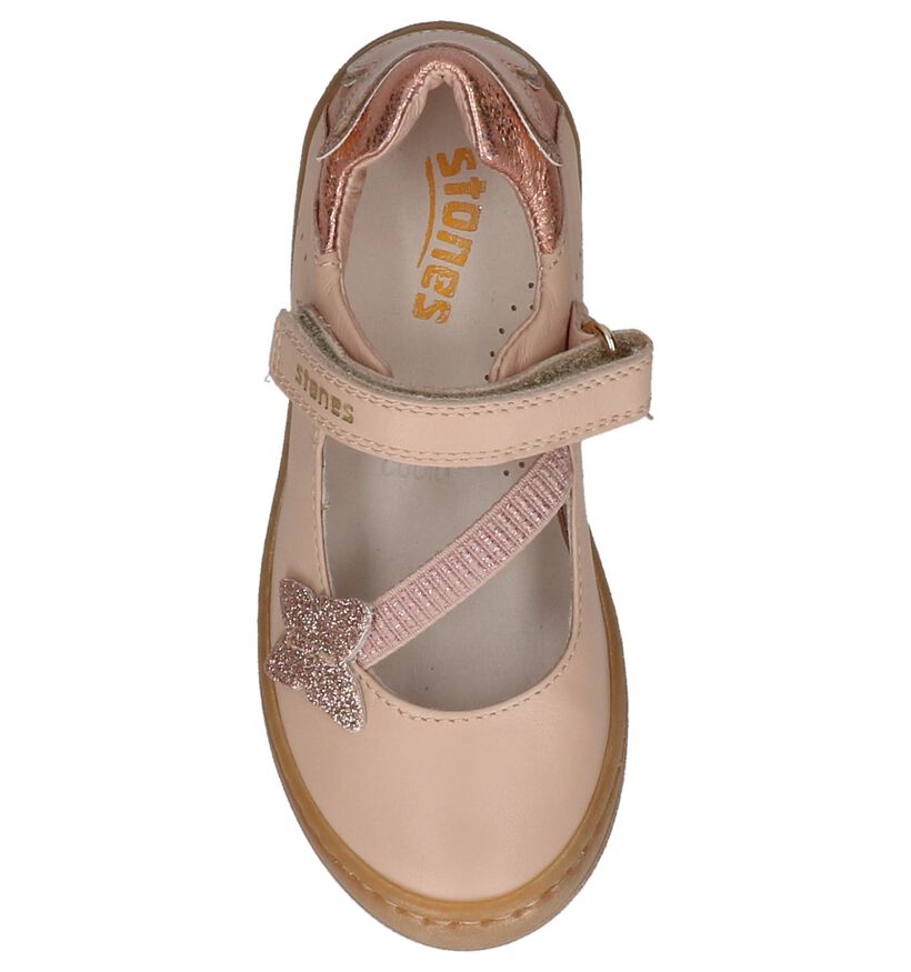 STONES and BONES Ballerines en Or rose en cuir (211544)