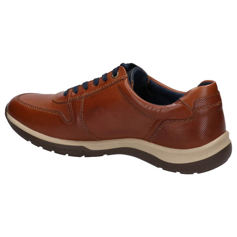 Camel Active Chaussures basses en Cognac en cuir (271300)