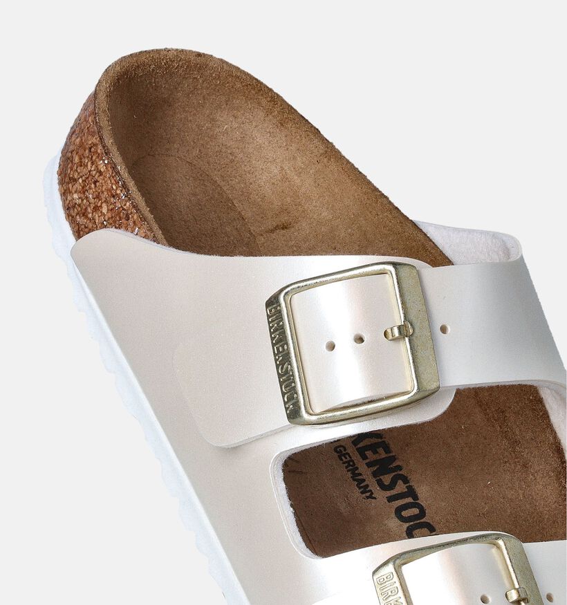 Birkenstock Arizona Witte Slippers voor meisjes (352240)